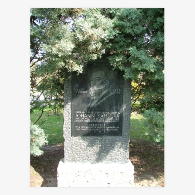 Johann Sahulka-Denkmal