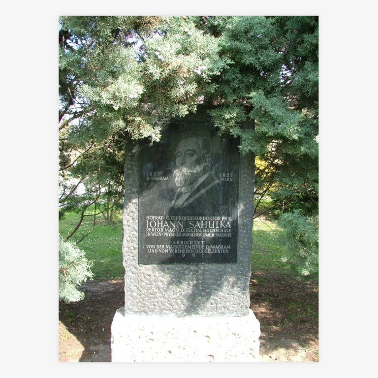 Johann Sahulka-Denkmal
