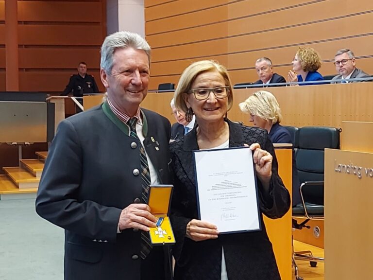 Friedrich Quirgst Auszeichnung