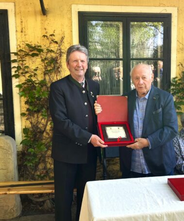 Saisonbeginn im Museum - Ehrung Viktor Jirku mit Friedrich Quirgst