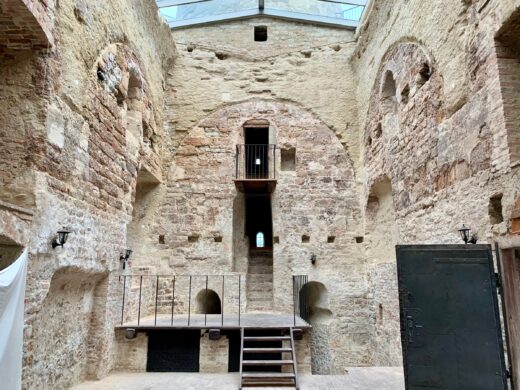 Kirchenruine St. Martin - Markgrafneusiedl Innenansicht