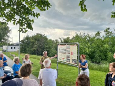 Geschichts- und Stadtführung mit Fritz Quirgst - Ehemaliges Strandbad Deutsch-Wagram