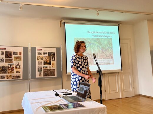 Feierliche Präsentation des keltischen Gefäßes, Vortrag von Mag. Christina Neureiter (Novetus)