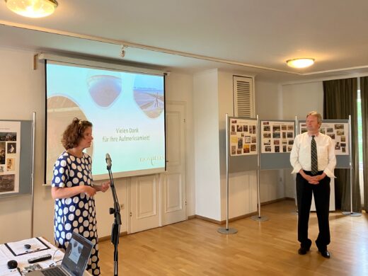 Feierliche Präsentation des keltischen Gefäßes, Vortrag von Mag. Christina Neureiter (Novetus)