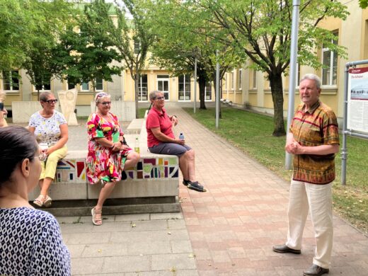 Geschichts- und Stadtführung mit Fritz Quirgst im Schulzentrum