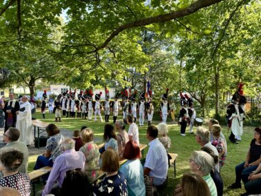 Wagramer Historientage 2024 - Ökumenische Friedensandacht mit uniformierten Teilnehmern