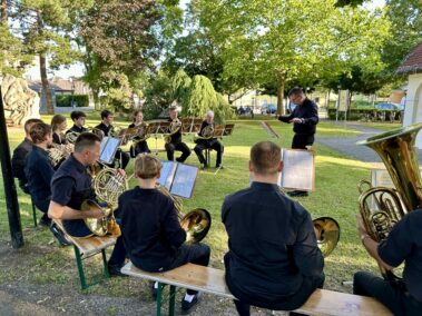 Wagramer Historientage 2024 - Ökumenische Friedensandacht, Hornensemble Marchfeld