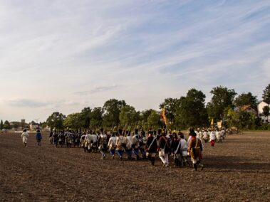 Wagramer Historientage 2024 - Schlachtnachstellung - vor der Schlacht