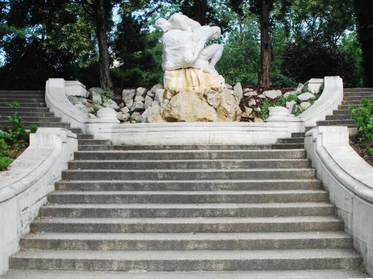 Brunnen Befreiung der Quelle, Joseph Heu, Stadtpark, Wien