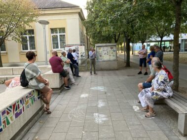 Geschichts- und Stadtführung mit Fritz Quirgst im Schulzentrum