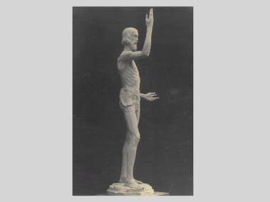 Rufer in der Wüste, Joseph Heu, Original aus Gips © Katharina Heu