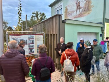 Geschichts- und Stadtführung mit Fritz Quirgst am Marktplatz