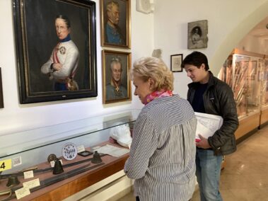 Junger amerikanischer Militärhistoriker besuchte das Napoleonmuseum