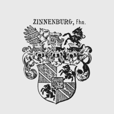 Zinn von Zinnenburg Wappen 1777