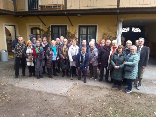 Museum und Martinigansl, Kultur und Kulinarik, Besuch einer Seniorengruppe aus Favoriten Museum und Martinigansl, Kultur und Kulinarik, Besuch einer Seniorengruppe aus Favoriten
