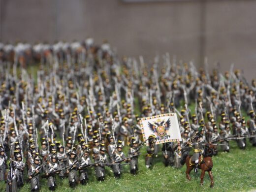 Gastaustellung des Napoleonmuseums Deutsch-Wagram im Museum Friedensdenkmal Austerlitz, © Museum Friedensdenkmal Austerlitz