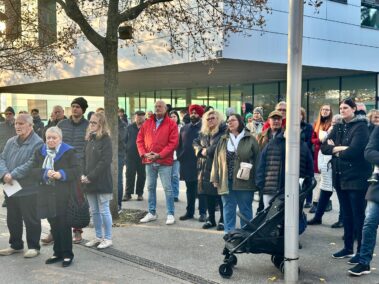 Steine der Erinnerung Deutsch-Wagram, Schulallee