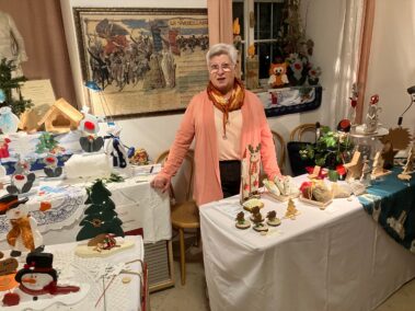 Weihnachtsmarkt im Napoleon- und Stadtmuseum Deutsch-Wagram, Sigrid Mayer - Holzprodukte