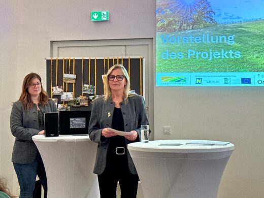 Hannelore Reischütz, Präsentation der Marchfeld Geheimnisse im Schloss Marchegg