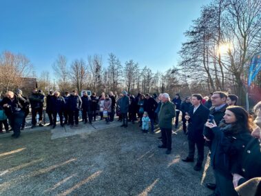 Eröffnung des Kleinwasserkraftwerks am Marchfeldkanal in Deutsch-Wagram