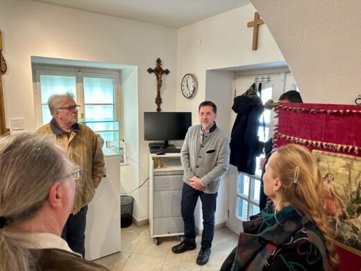 Das im Umbau befindliche neue Stadtmuseum