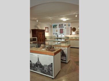 Das im Umbau befindliche neue Stadtmuseum