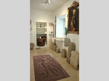 Das im Umbau befindliche neue Stadtmuseum