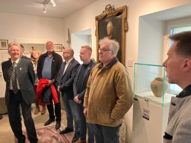 Das im Umbau befindliche neue Stadtmuseum