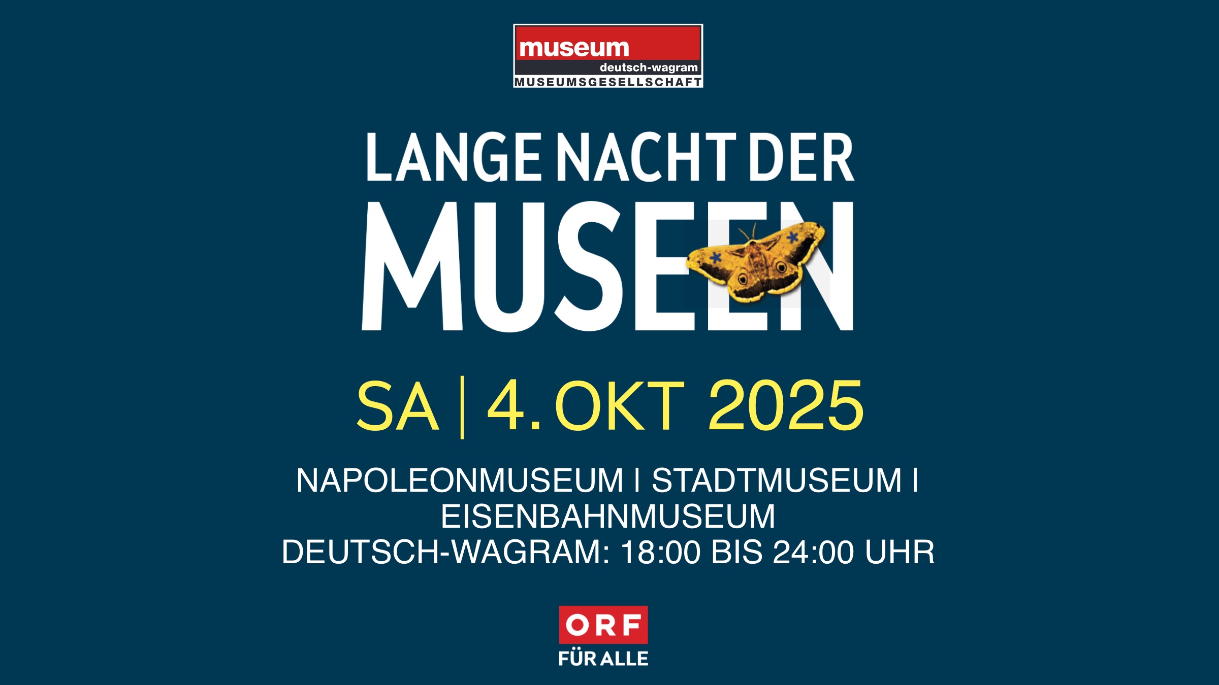Lange Nacht der Museen 2025 in Deutsch-Wagram