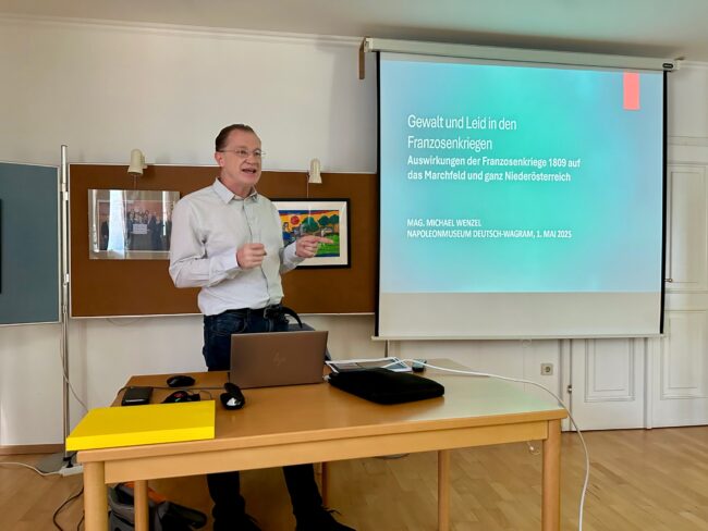 Vortrag mit Mag. Michael Wenzel am 1. Mai 2025