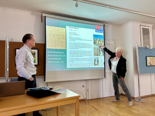 Vortrag mit Mag. Michael Wenzel am 1. Mai 2025 - mit Edith Mauritsch vom Archiv Groß-Schweinbarth