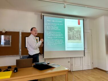 Vortrag mit Mag. Michael Wenzel am 1. Mai 2025