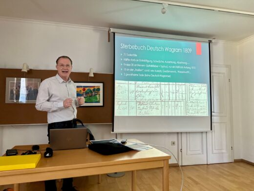 Vortrag mit Mag. Michael Wenzel am 1. Mai 2025