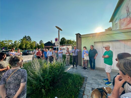 Geschichts- und Stadtführung mit Fritz Quirgst am 13. Juni 2025 - beim neuen Marktplatz