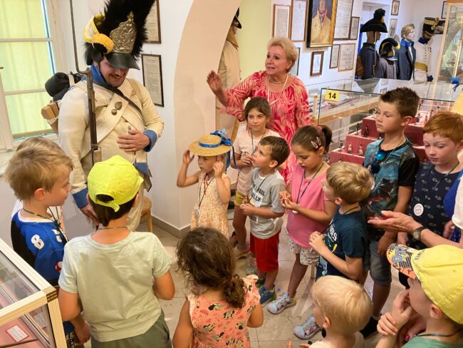 Wagramer Historientage 2025 - Kinderferienspiel im Napoleonmuseum