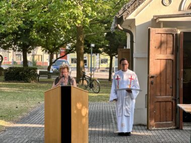 Wagramer Historientage 2025 - Gedenkmesse bei der Monumentalkapelle