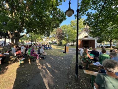 Wagramer Historientage 2025 - Gedenkmesse bei der Monumentalkapelle