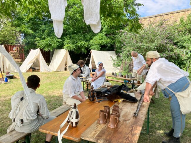 Wagramer Historientage - Historisches Feldlager IR3