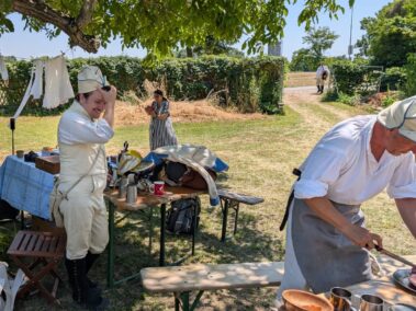 Wagramer Historientage - Historisches Feldlager IR3