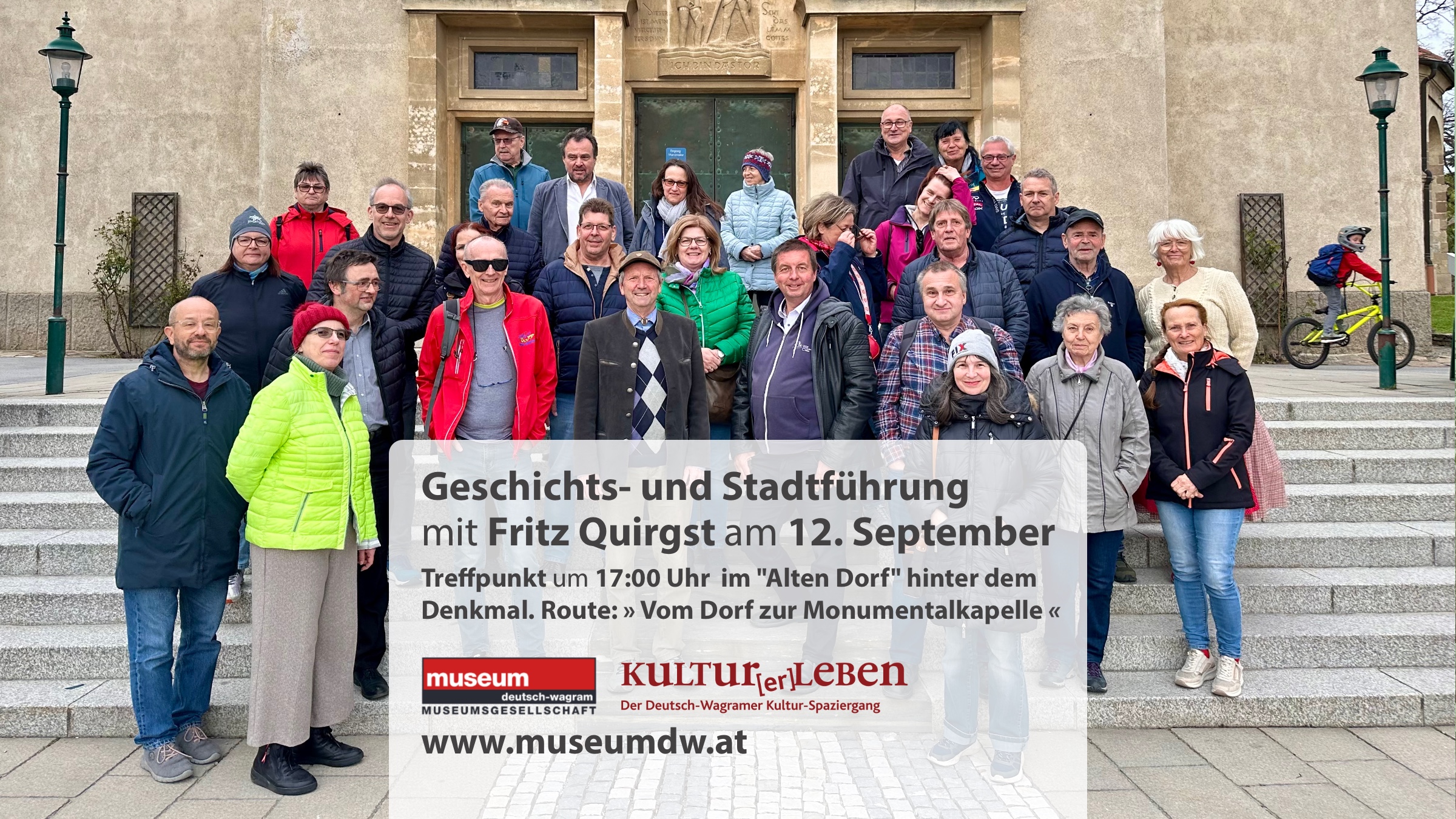 Geschichts- und Stadtführung mit Fritz Quirgst