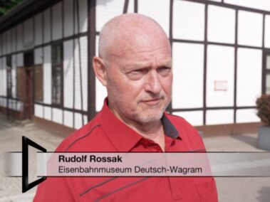 Eisenbahnmuseum Deutsch-Wagram, ORF-III-Sendereihe - Aus dem Rahmen - mit Karl Hohenlohe, ©ORF ON