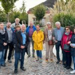 Offizelles Gruppenfoto der Geschichts- und Stadtführung mit Fritz Quirgst am 12. September 2025 - am Marktplatz Deutsch-Wagram