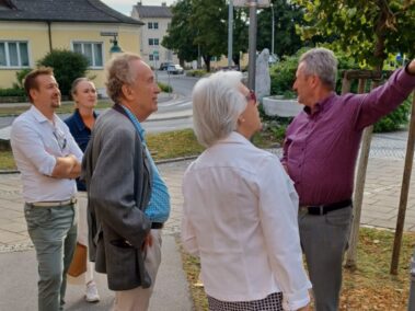 Lilli Kolarik und Freunde aus Wien zu Besuch in Deutsch-Wagram