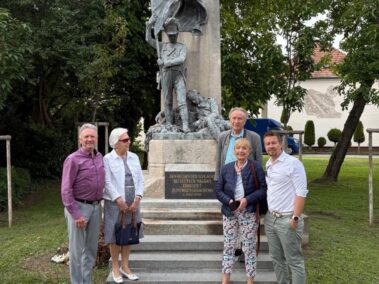 Lilli Kolarik und Freunde aus Wien zu Besuch in Deutsch-Wagram