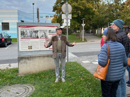 Geschichts- und Stadtführung mit Fritz Quirgst am 17. Oktober 2025 - Skulptur Josef Heu