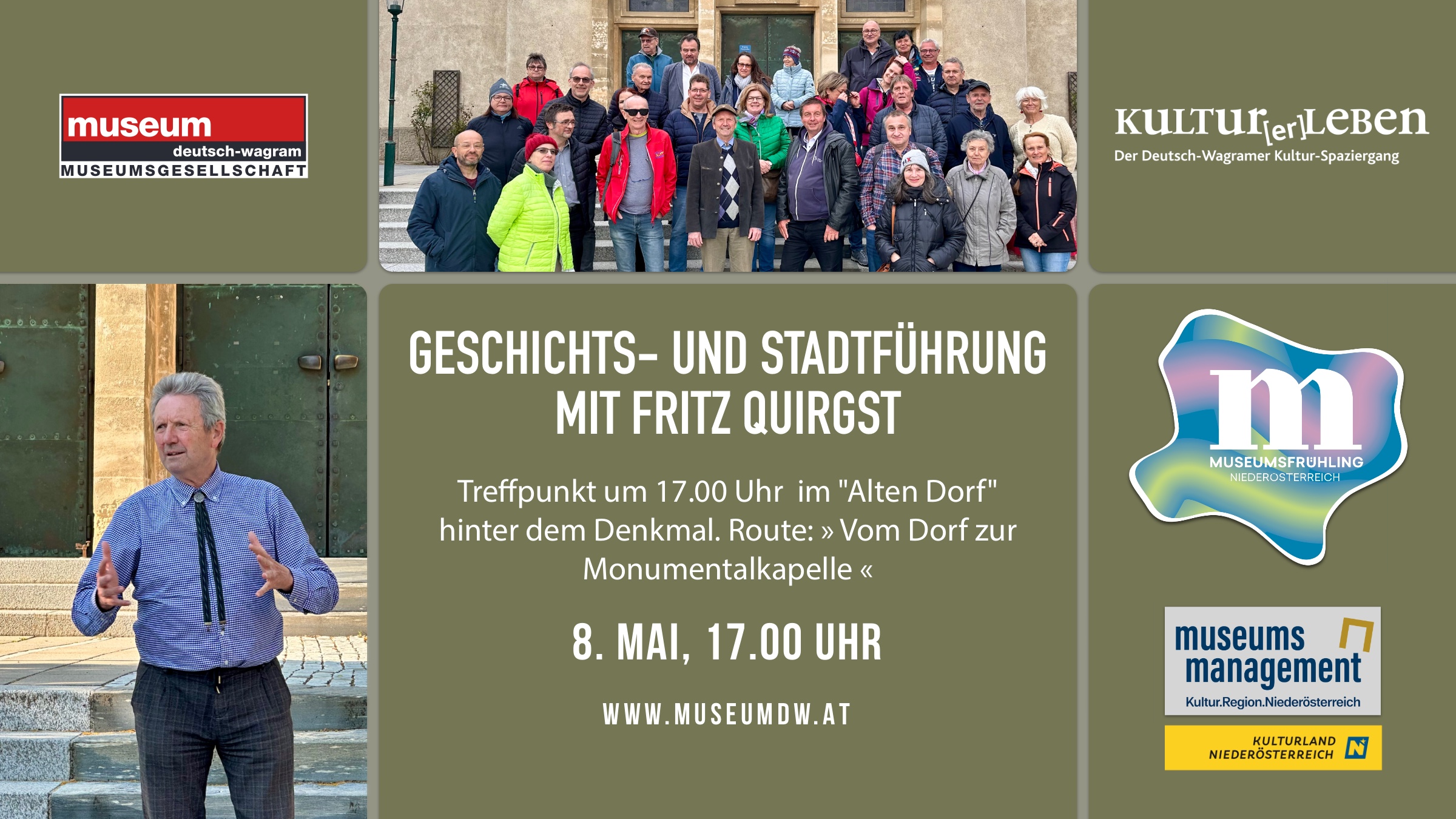 Geschichts- und Stadtführung mit Fritz Quirgst