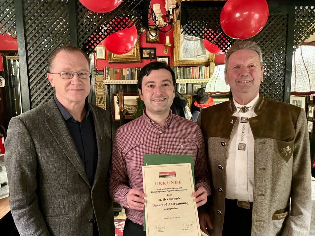 Auftakt ins Museumsjahr 2026 - Ehrendekret für Dr. Ilya Berkovich - Marchfelderhof