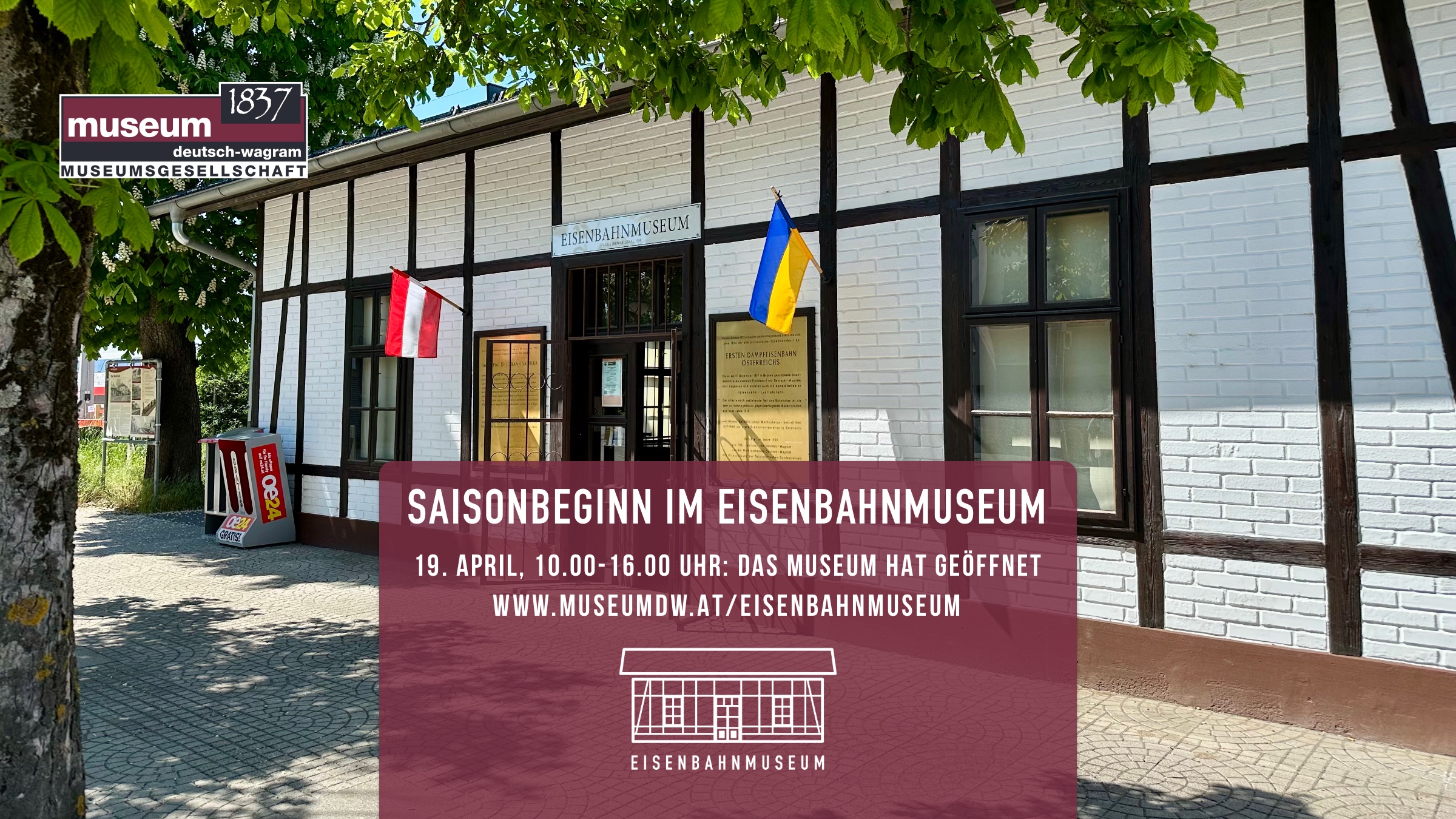 Saisonbeginn im Eisenbahnmuseum Deutsch-Wargam 2026