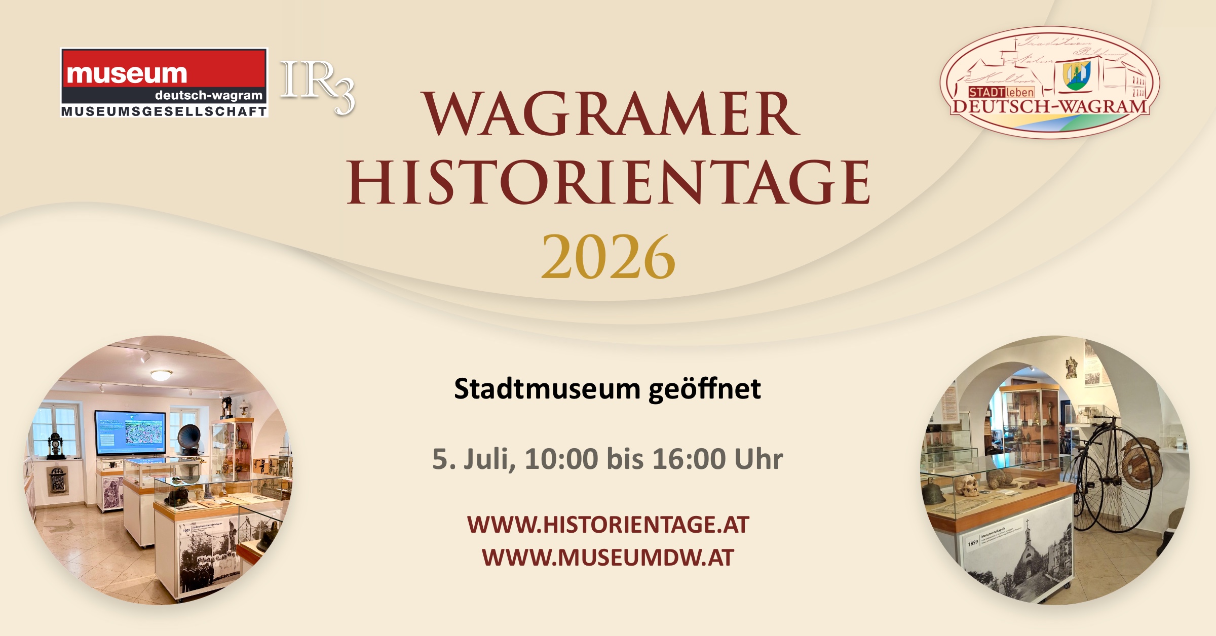Wagramer Historientage 2026 – Stadtmuseum