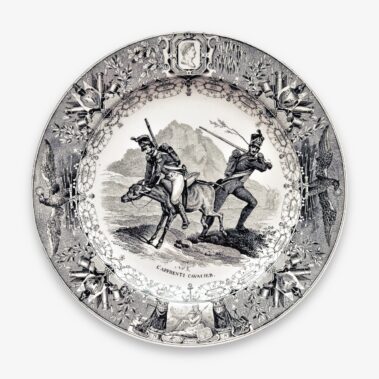 Französischer Andenkenteller Nr. 5, © Rudolf Rossak